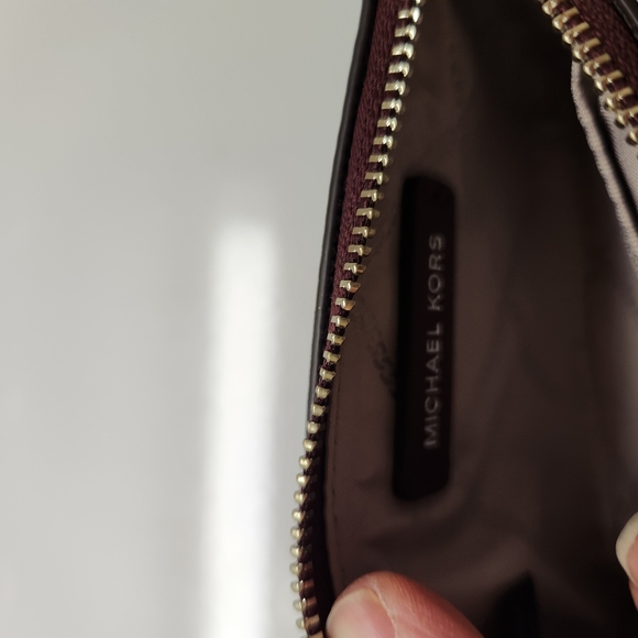 Michael Michael Kors Parker Key Card Holder - Merlot - Picture 5 of 5